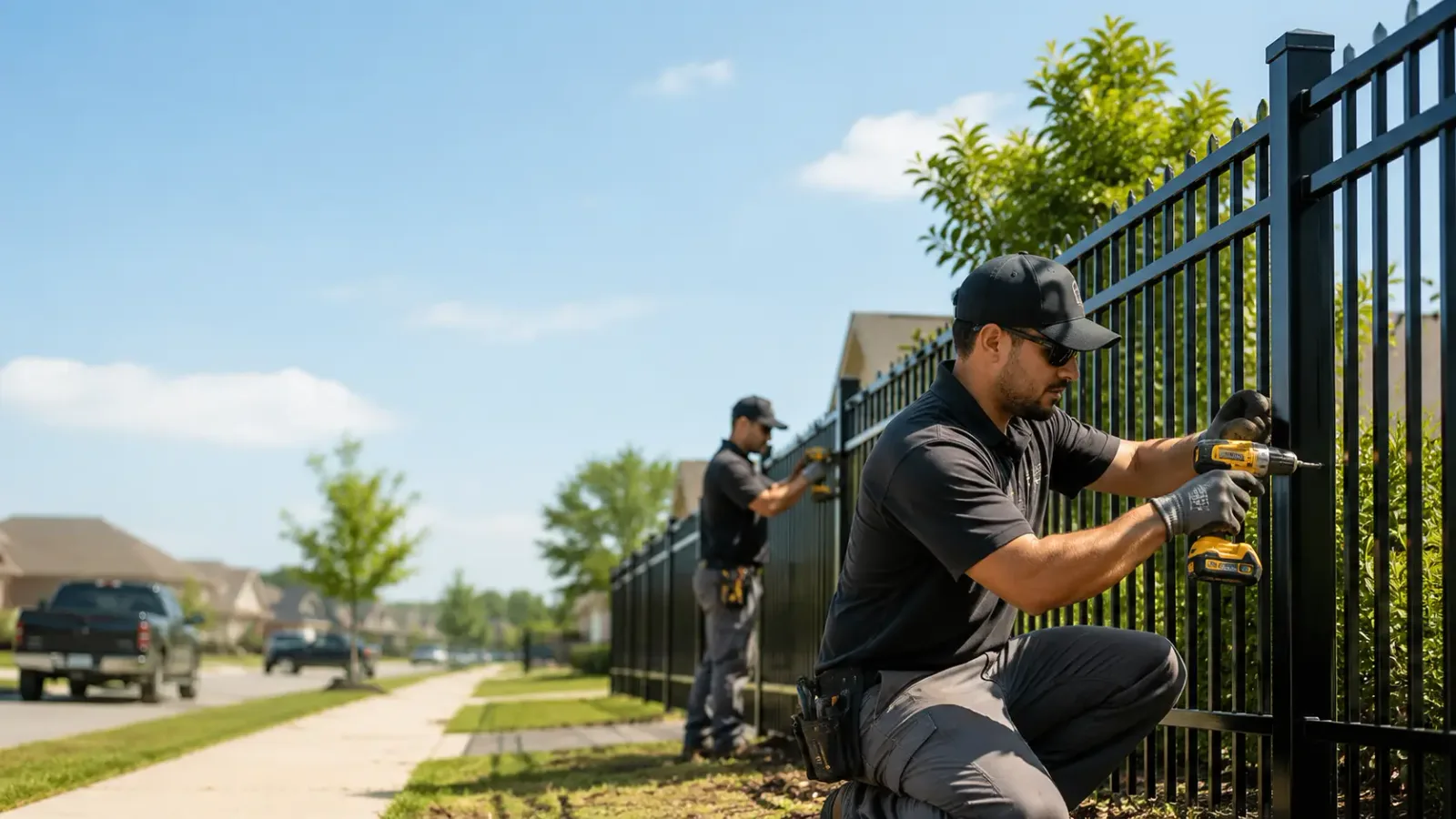 Metal Fence Installation in Little Rock, MS